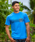 Ehukai Band - Blue Hawaii Dyed Short Sleeve Crewneck T-Shirt