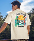Grateful Dead Surfboards - Coconut Dyed Short Sleeve Crewneck T-Shirt