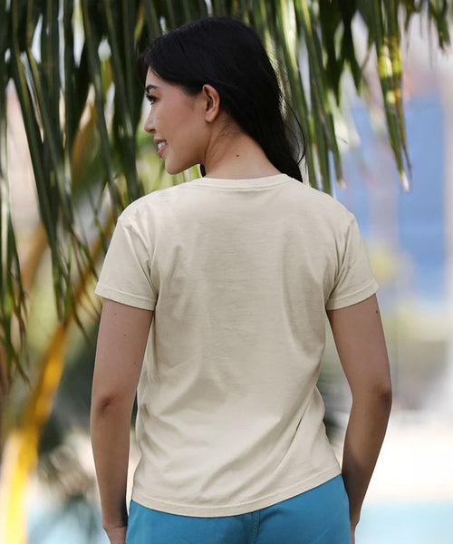 Banyan Tree - Coconut Dyed Short Sleeve Crewneck T-Shirt
