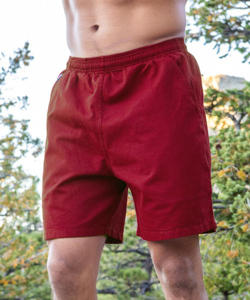 Beet Red Crazyshorts® Twill Shorts