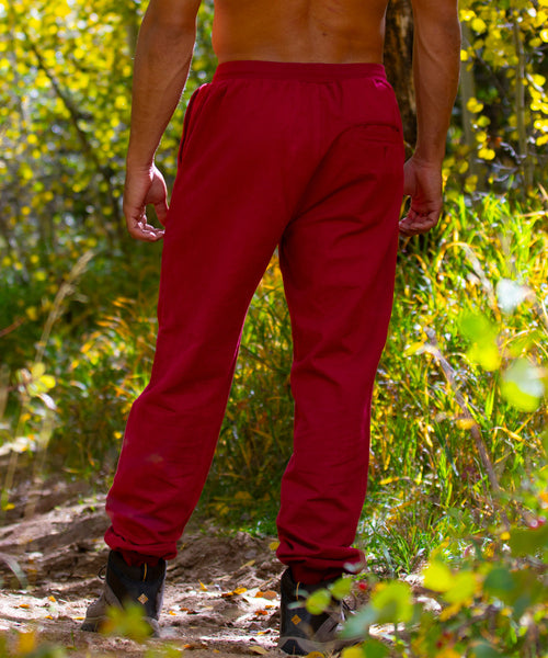 Beet Red Canton Pants