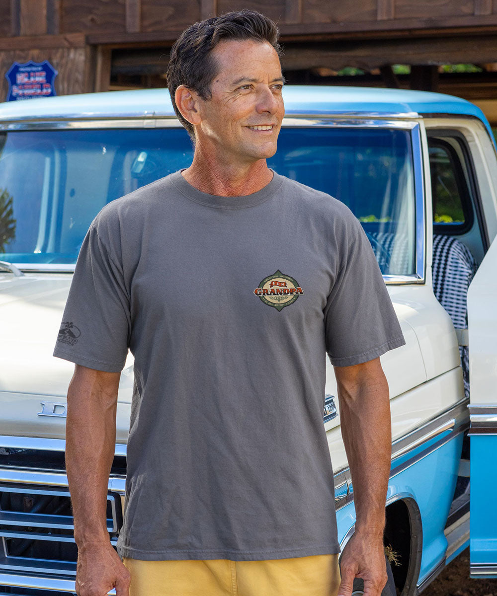 Fun Grandpa - Crater Dyed® Short Sleeve Crewneck T-Shirt