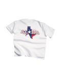 Aloha For Texas - White Short Sleeve Crewneck T-Shirt