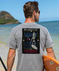Maui Brewing Co Sobrehumano - Crater Dyed® Short Sleeve Crewneck T-Shirt