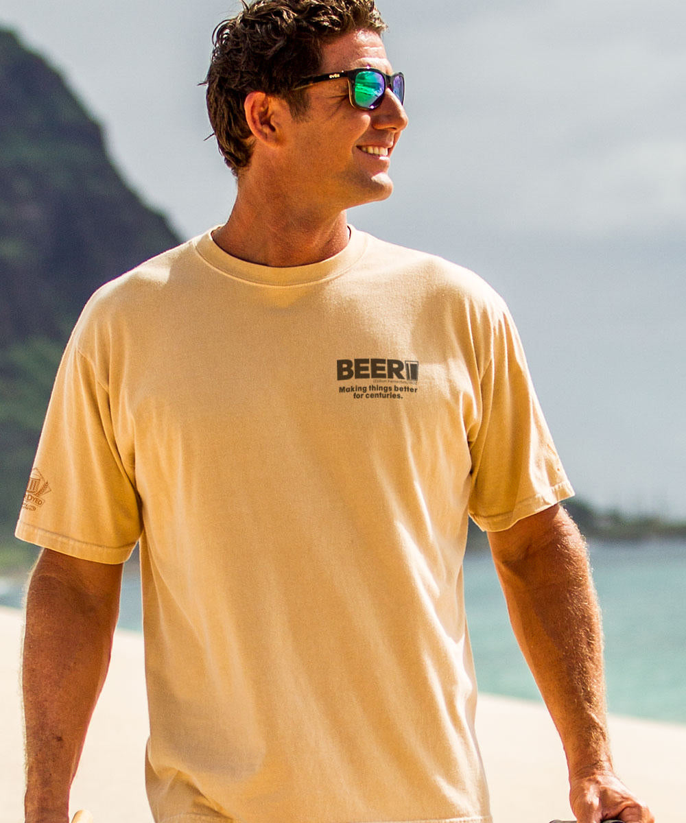 Beer RX - Beer Dyed Short Sleeve Crewneck T-Shirt