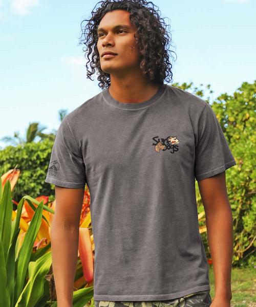 Bad Surf Dogs - Crater Dyed® Short Sleeve Crewneck T-Shirt