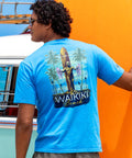 Duke Kahanamoku Statue Blue Hawaii Classic Crewneck T-Shirt