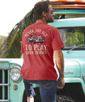 Never Too Old - Paradise Red Dyed Short Sleeve Crewneck T-Shirt