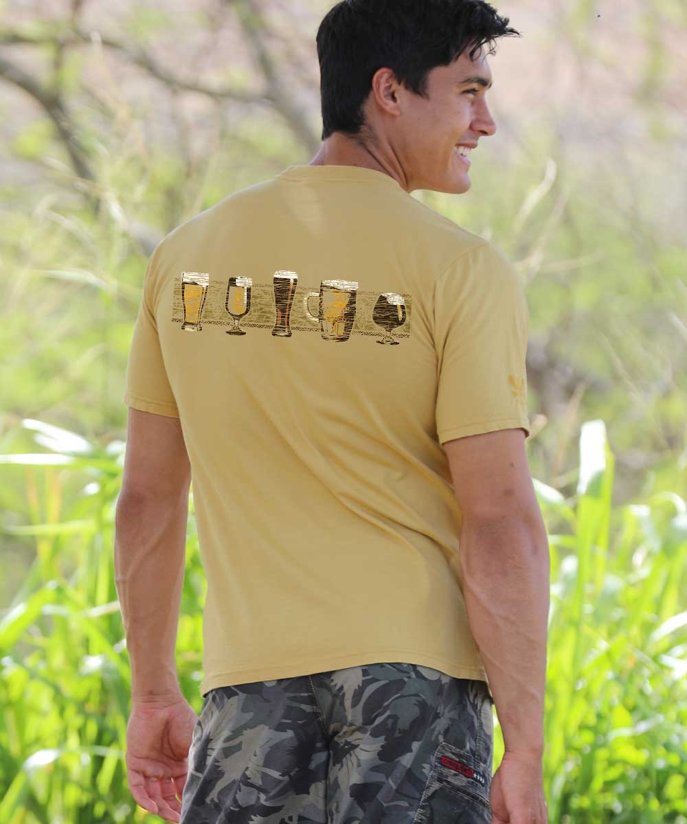 Band of Brews - Beer Dyed Short Sleeve Crewneck T-Shirt
