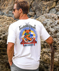 Grateful Dead Golden Gate Bear - White Short Sleeve Crewneck T-Shirt
