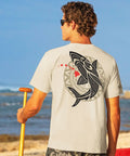 Mano Island Spirit - Coconut Dyed Short Sleeve Crewneck T-Shirt